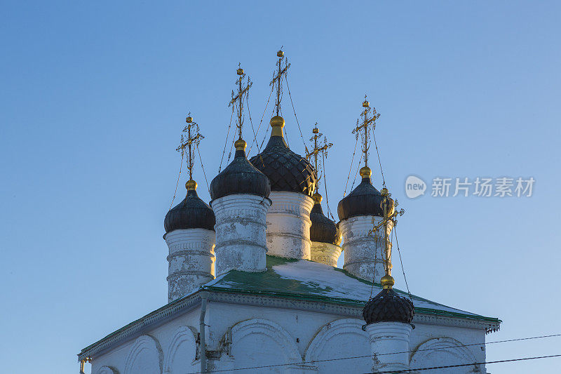 Uspenskaya church在俄罗斯Aleksandrovskaya Sloboda